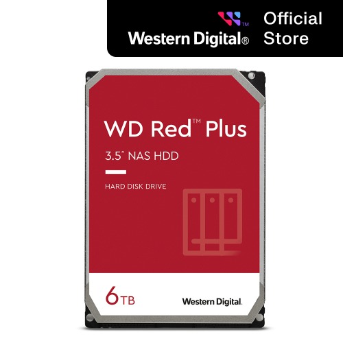 WD RED Plus 6TB WD60EFPX 3.5 SATA HDD