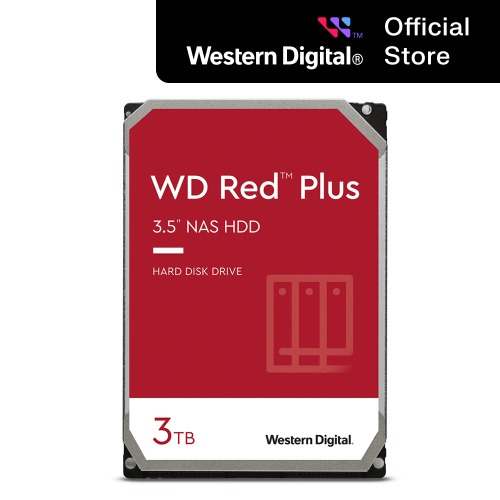WD RED Plus 3TB WD30EFZX 3.5 SATA HDD
