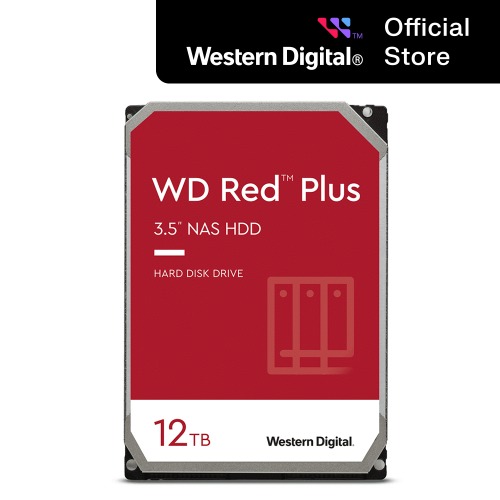WD RED Plus 12TB WD120EFBX 3.5 SATA HDD